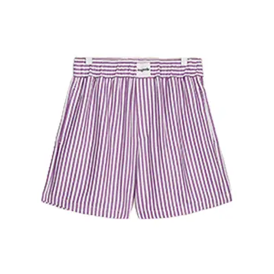 Sélection shopping Short rayures violet angarde
