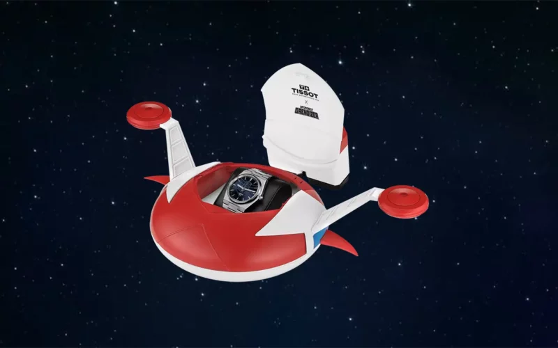 Tissot PRX x UFO Roboto Goldorak collaboration