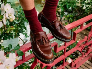 mocassins en cuir pour homme