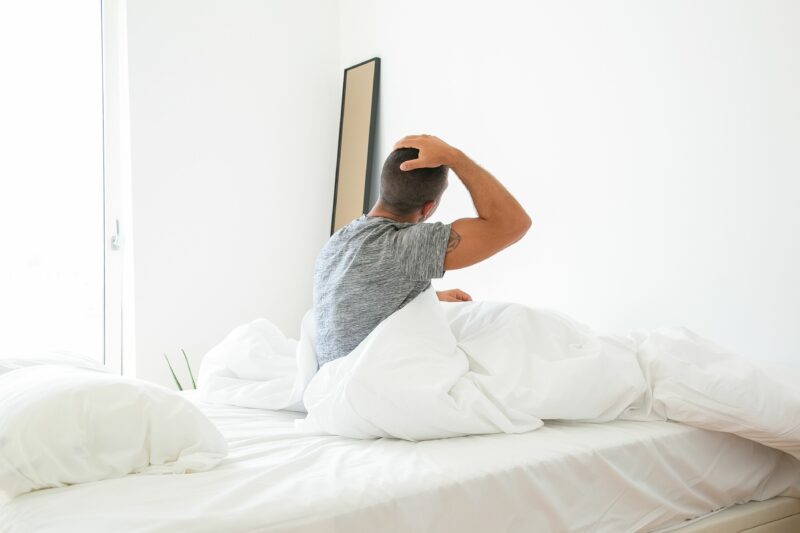 Réveil douleurs nuque