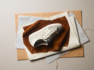 Golden goose en daim et cuir