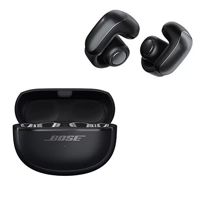 nouveaux écouteurs Bose oreilles libres Ultra noir